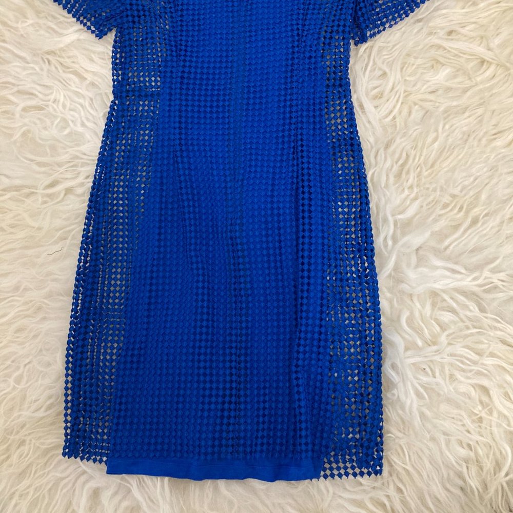 DIANE VON FURSTENBERG Chain Lace Dress 0061 - Picture 13 of 15